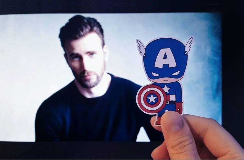 Captain America Sticker