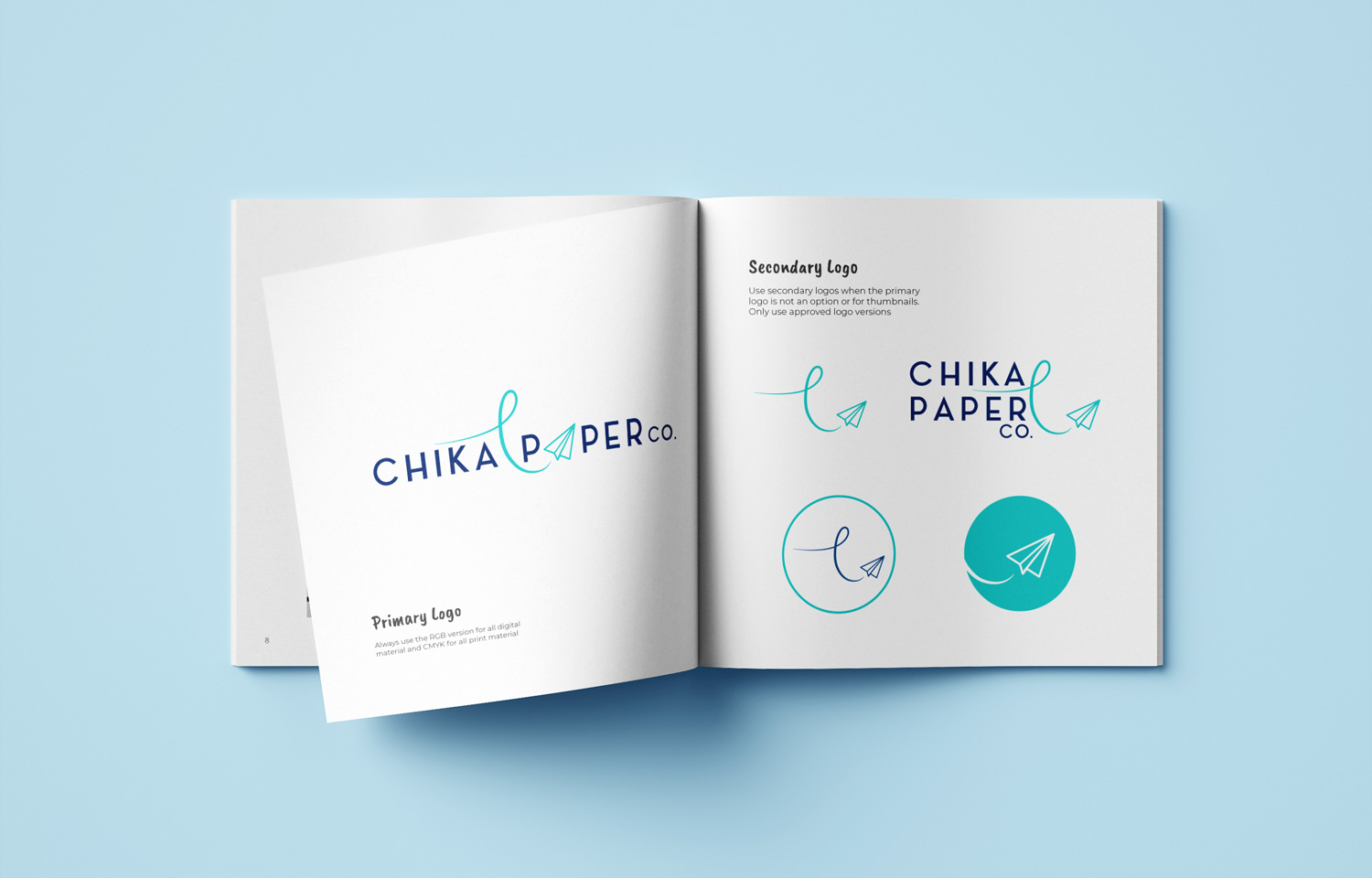 Chika Paper  brand guidelines 2