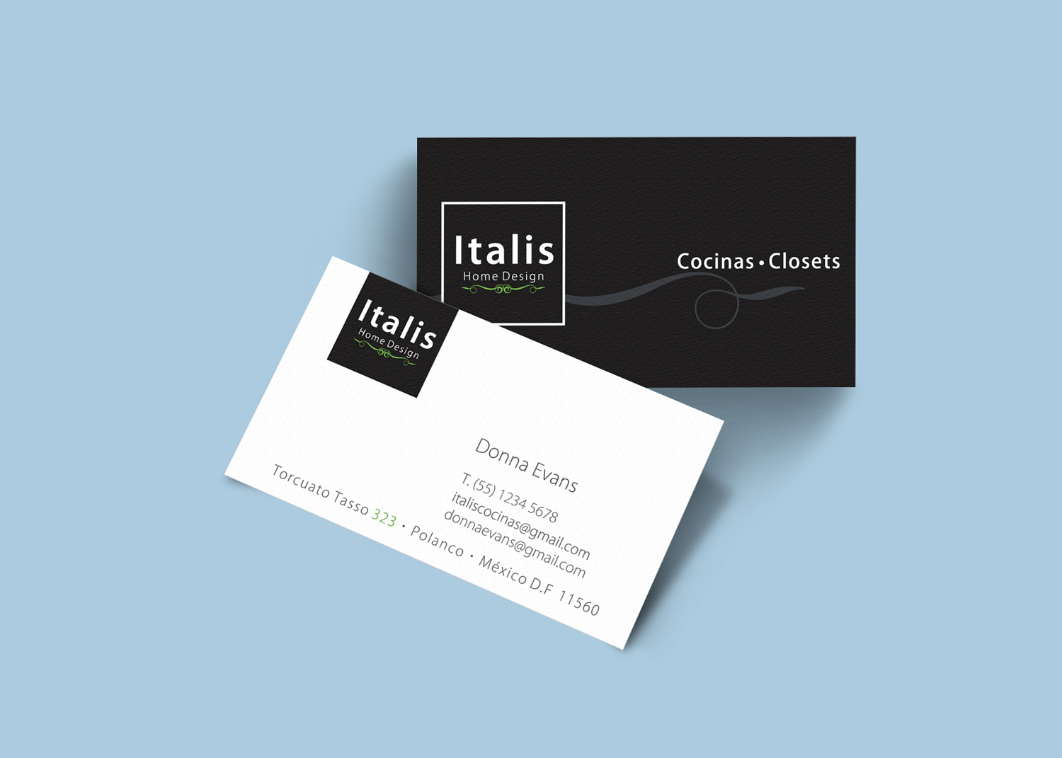 Company business card