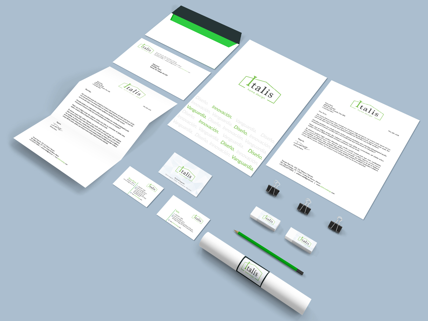 New company stationery