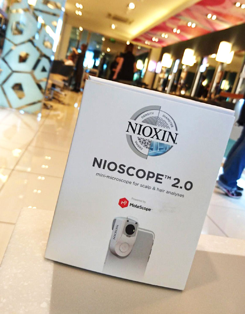 MoleScope white label for Nioxin